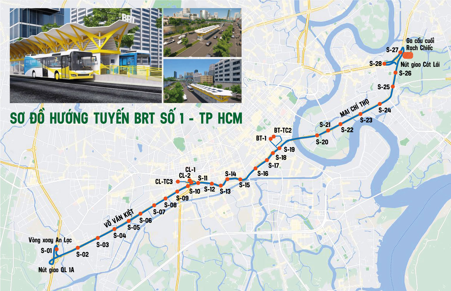 Cận cảnh đại lộ rộng 70 m, sắp có tuyến BRT đầu tiên ở TP. HCM - Ảnh 11.