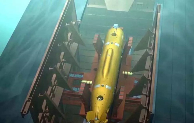 Poseidon: Vũ khí Nga được phương Tây ví như cỗ máy tận thế, có thể gây sóng thần cao 90m - Ảnh 1.