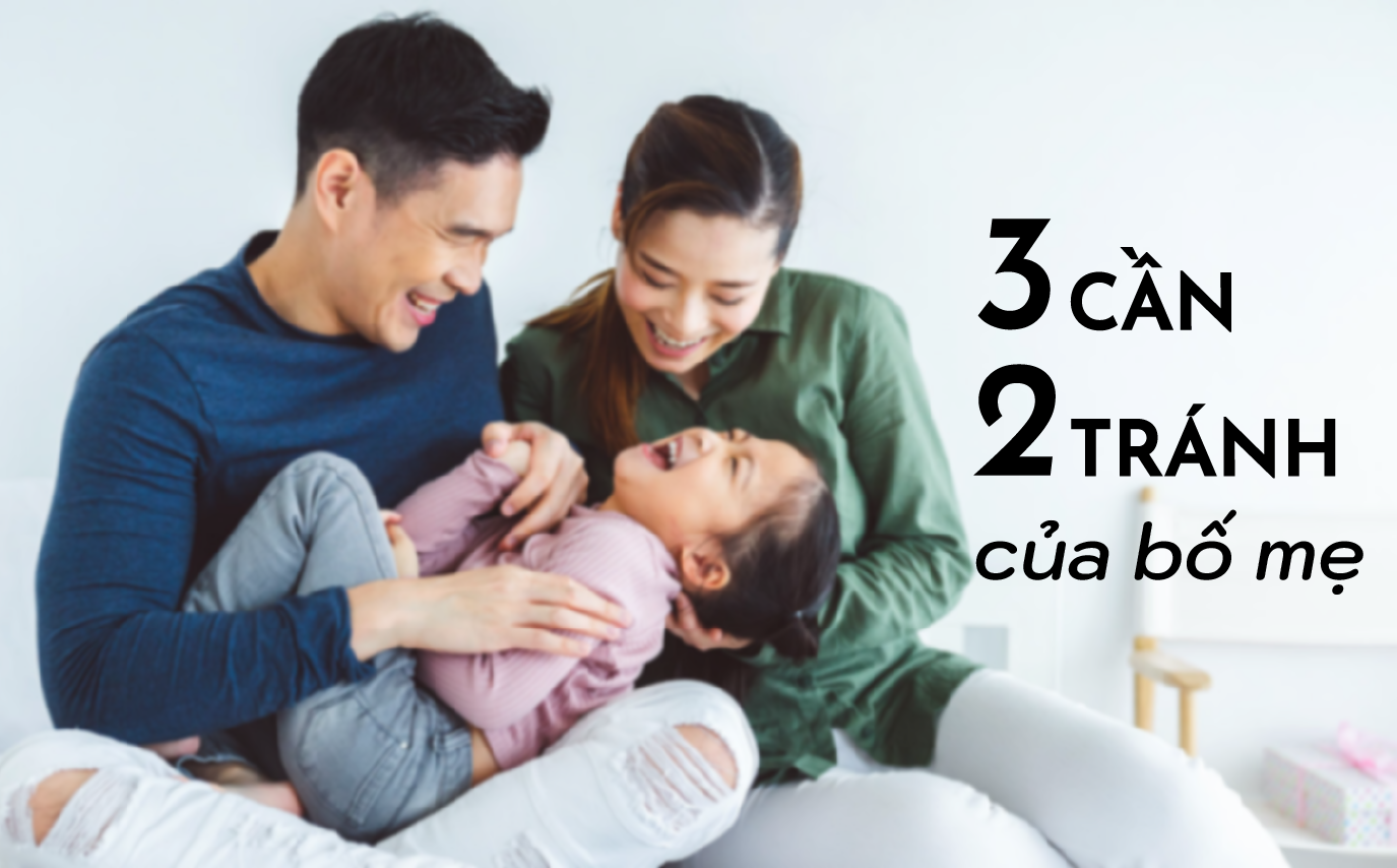 Khi con mắc lỗi, cha mẹ thông thái sẽ áp dụng &quot;3 cần, 2 tránh&quot; để con ngoan ngoãn, tự giác