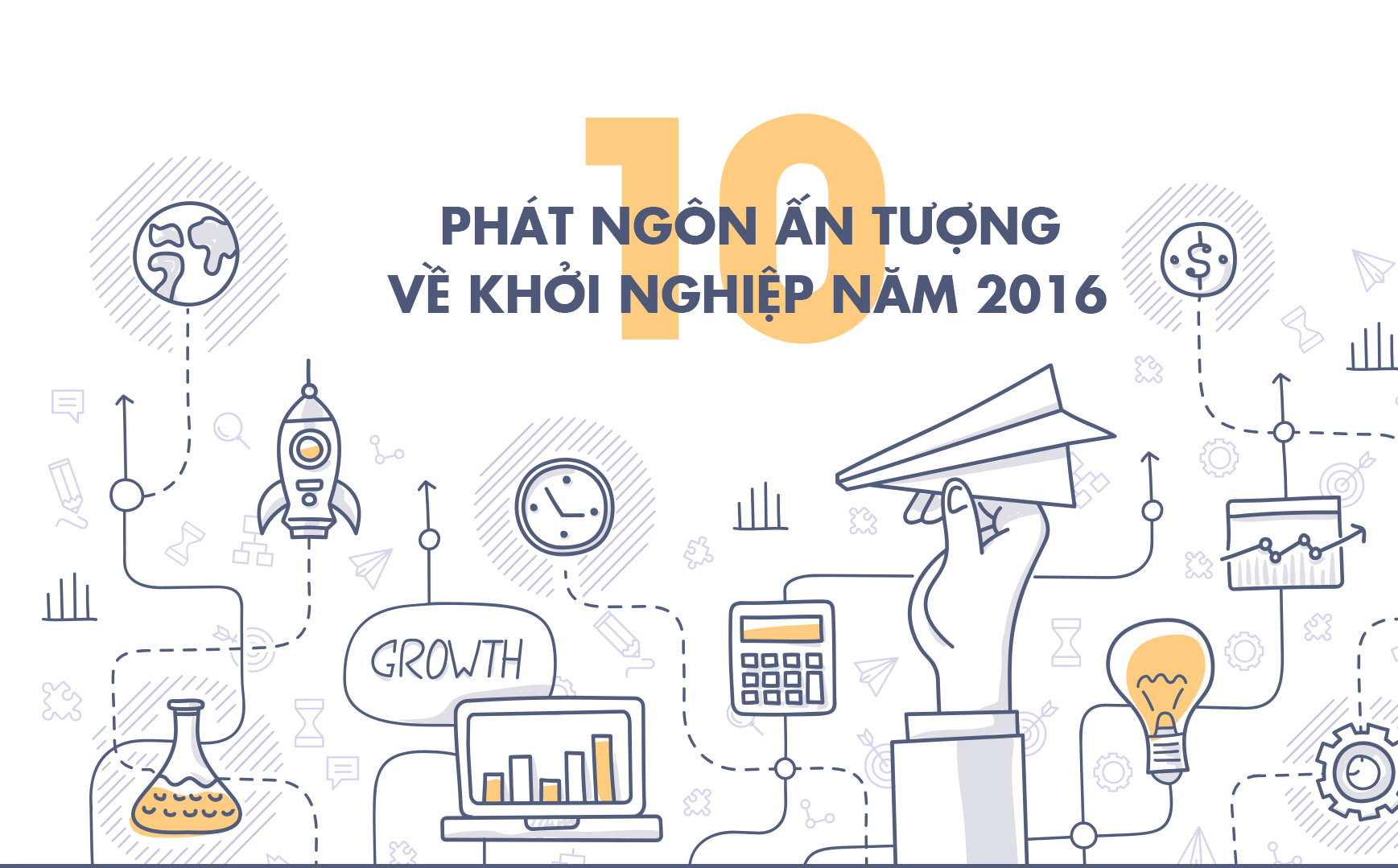 10 phát ngôn ấn tượng về khởi nghiệp năm 2016