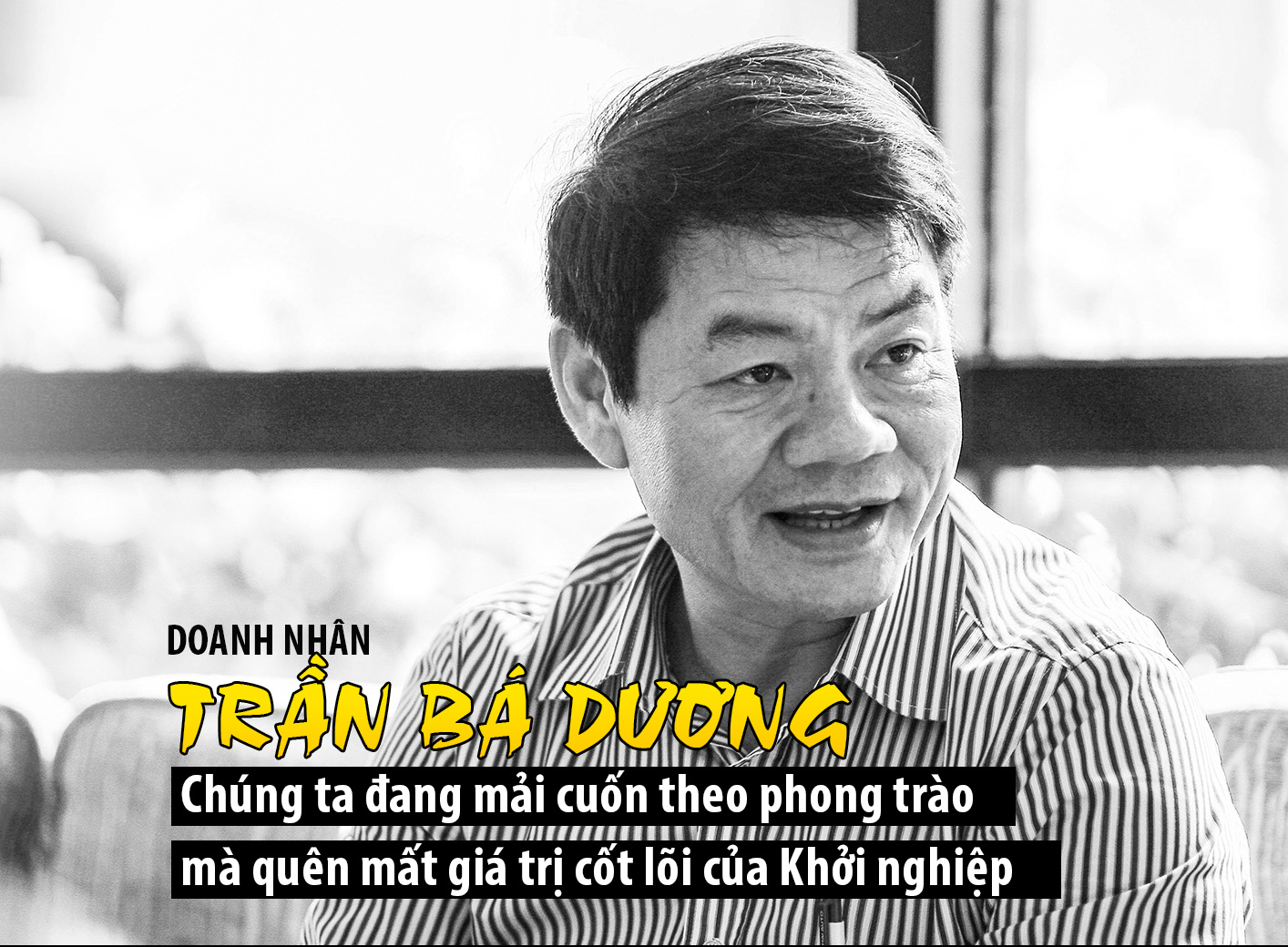 Chủ tịch ô tô Trường Hải: &quot;Chúng ta đang mải cuốn theo phong trào mà quên mất giá trị cốt lõi của Khởi nghiệp&quot;