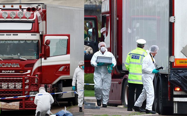Vụ 39 người chết trong container ở Anh: Người thân nghi anh Th. là nạn nhân
