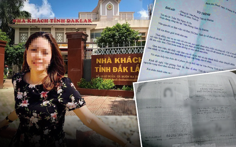 Chị gái nữ trưởng phòng ở Tỉnh uỷ Đắk Lắk nói "hoàn toàn không biết Thảo lấy bằng cấp hay giấy tờ gì"