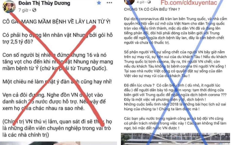 654 trường hợp tung tin sai sự thật về dịch Covid-19