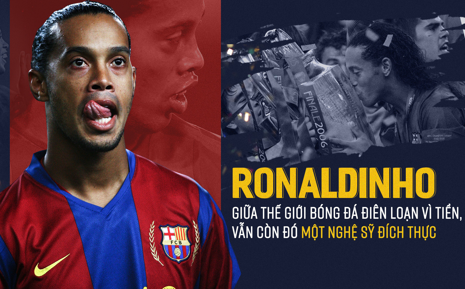 Covid-19 lây nhiễm virus, còn Ronaldinho vào tù vẫn 