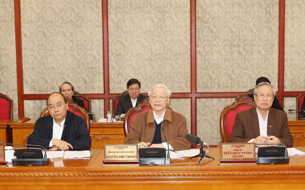 Tổng Bí thư, Chủ tịch nước Nguyễn Phú Trọng: Trước mắt cần cố gắng khoanh lại, không để dịch bệnh Covid-19 lây lan rộng