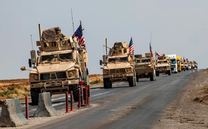 Quân đội Syria chặn đường, buộc đoàn xe quân sự Mỹ phải quay đầu