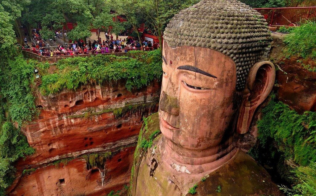 Bí mật của bức tượng Phật bằng đá cao nhất thế giới: Nghìn năm vẫn trụ vững trước mưa lũ, vì sao?