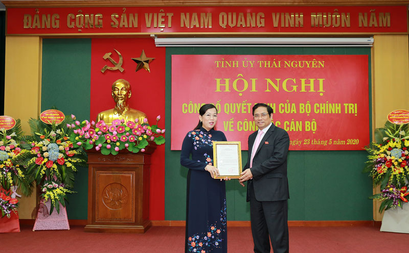 Bà Nguyễn Thanh Hải làm Bí thư Thái Nguyên, thay ông Trần Quốc Tỏ làm Thứ trưởng Bộ Công an