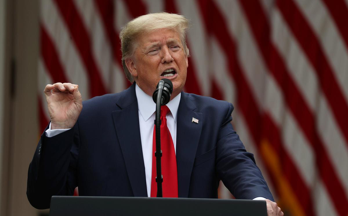 Ông Trump thông báo cắt đứt quan hệ với WHO vì Trung Quốc 