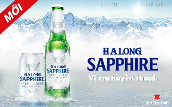 Ra mắt bia Hạ Long Sapphire