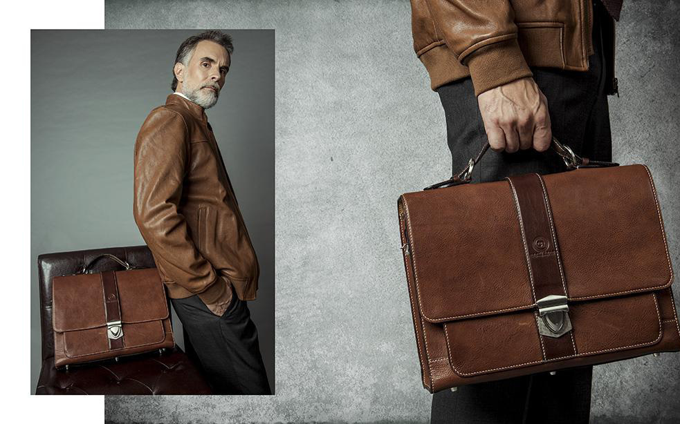 Phụ kiện da "xịn" Thành Vinh: Chẳng bao giờ lo lỗi mốt!