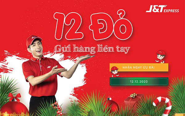 12.12 – J&T Express hoàn tiền cực khủng