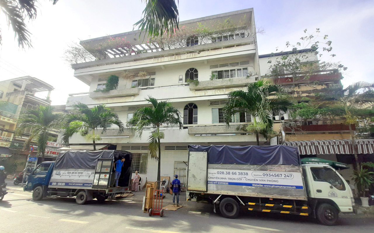 Dịch vụ cho thuê xe tải chuyển nhà tại TPHCM của Phú Mỹ Express