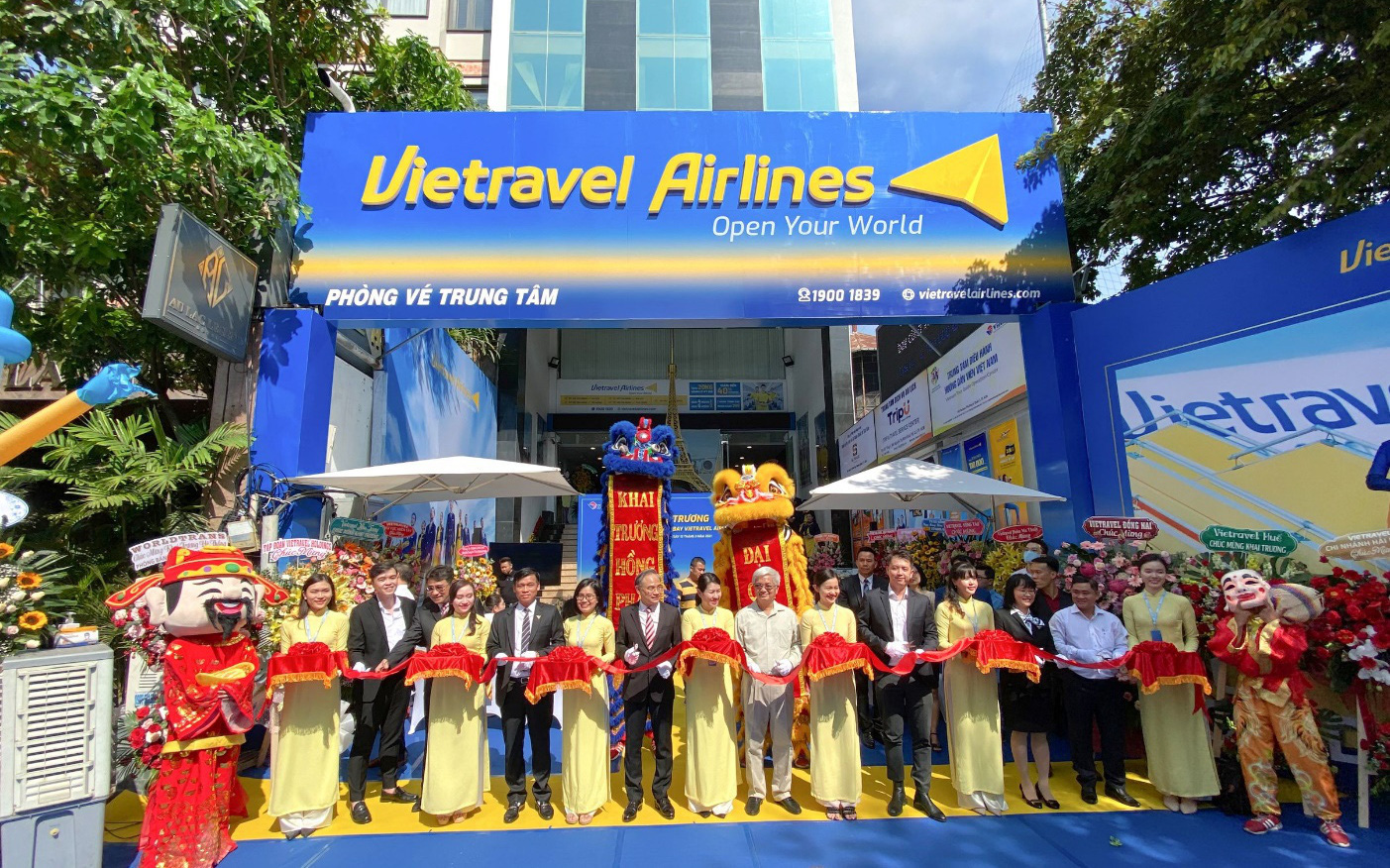 Vietravel Airlines khai trương hệ thống phòng vé chính hãng trên toàn quốc