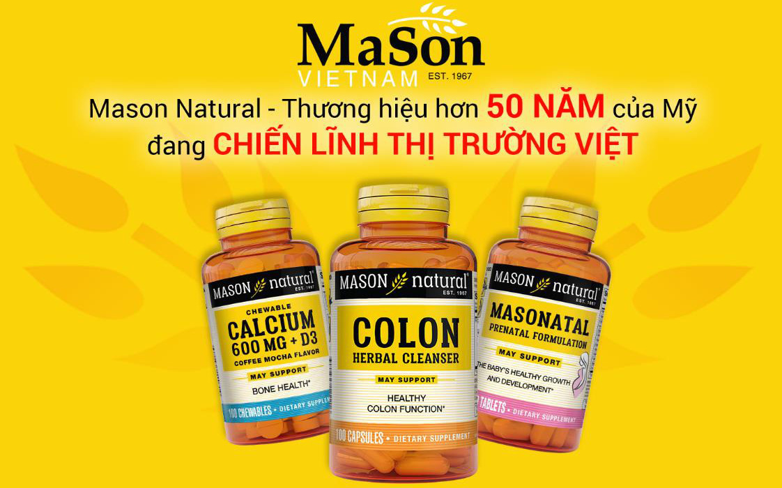 Những điều làm nên vị thế của Mason Natural tại thị trường Việt Nam