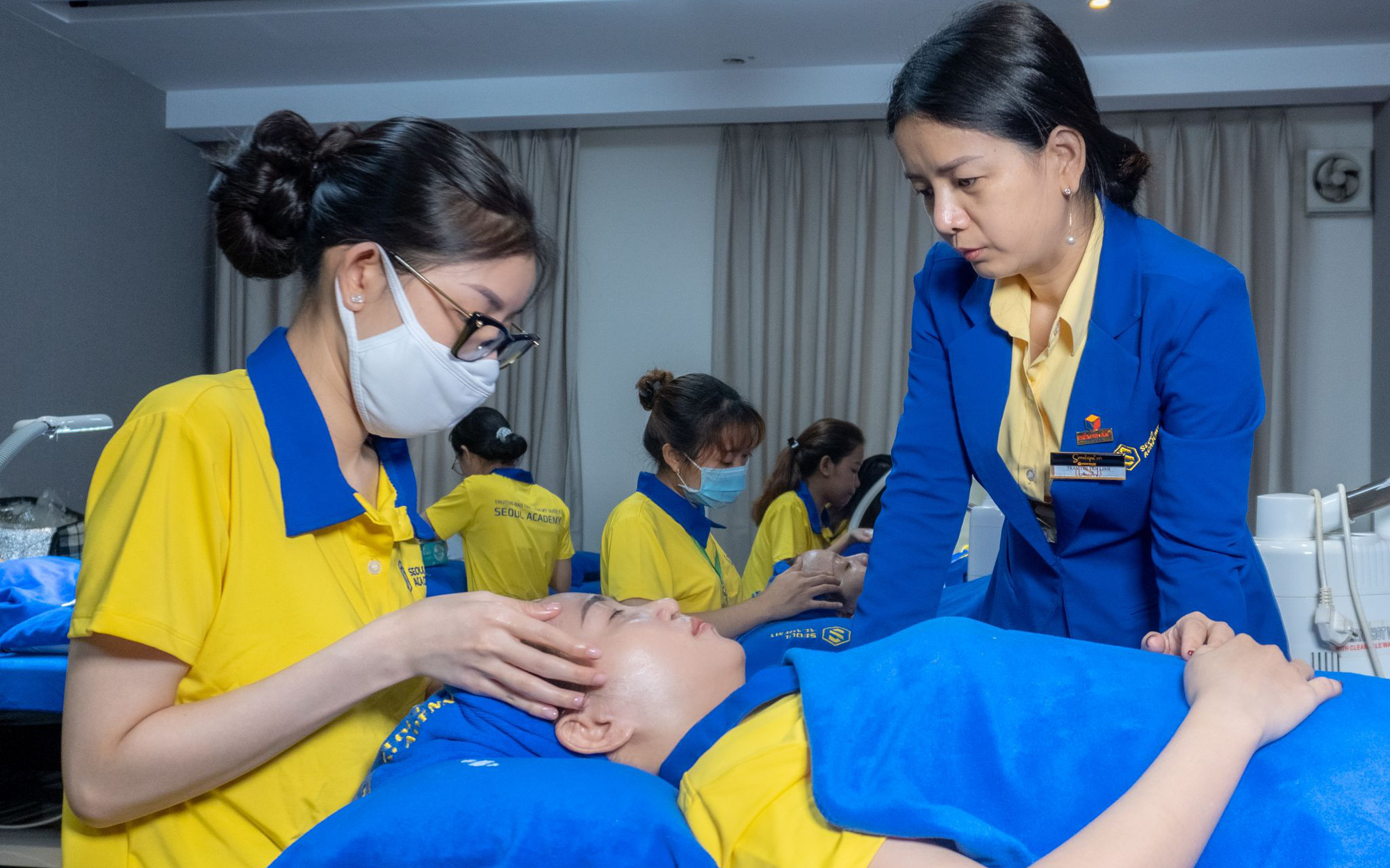 Học nghề chăm sóc da tại Hệ thống đào tạo Seoul Academy