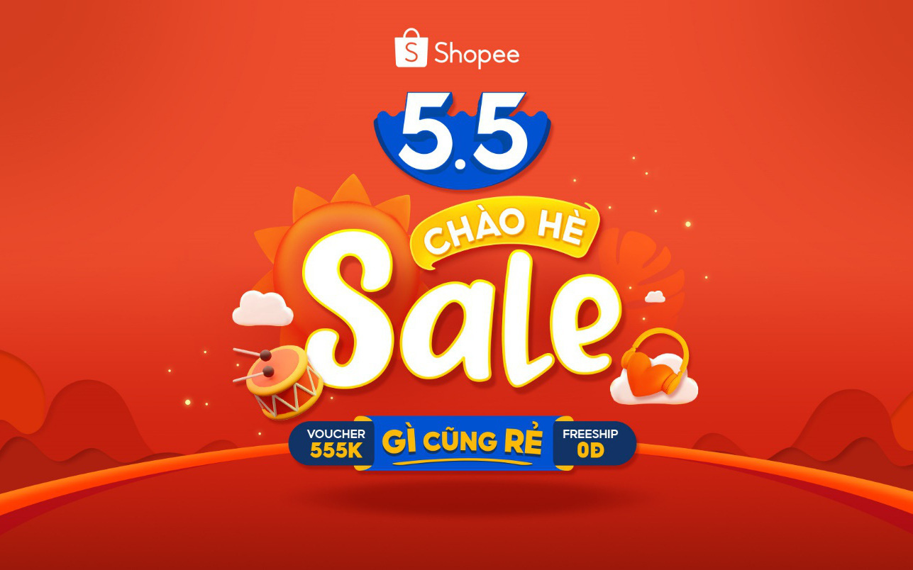 Săn sale Shopee 5.5 rẻ càng thêm rẻ với AirPay