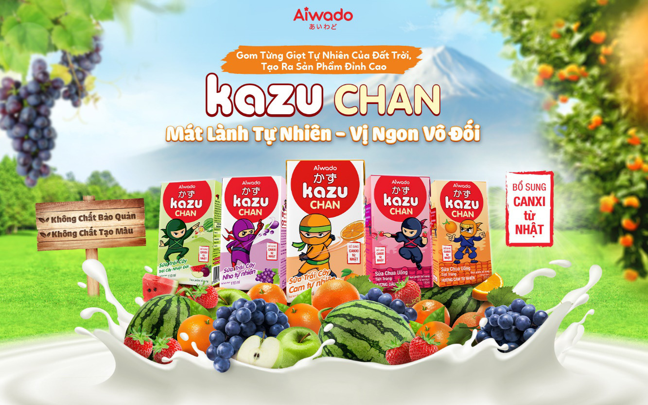 Aiwado gom từng giọt tự nhiên của đất trời trong Kazu Chan