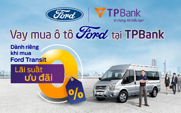 TPBank hỗ trợ khách hàng vay mua xe lãi suất 0%
