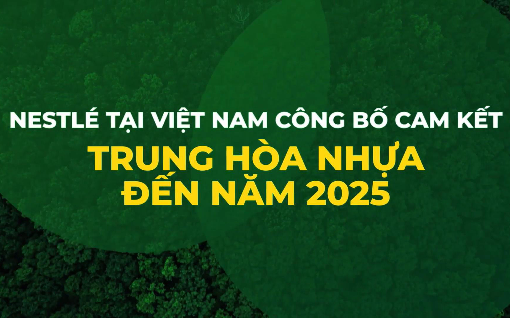 Trung Hòa Nhựa - Bước khởi đầu cho hành trình nỗ lực của Nestlé vì môi trường bền vững