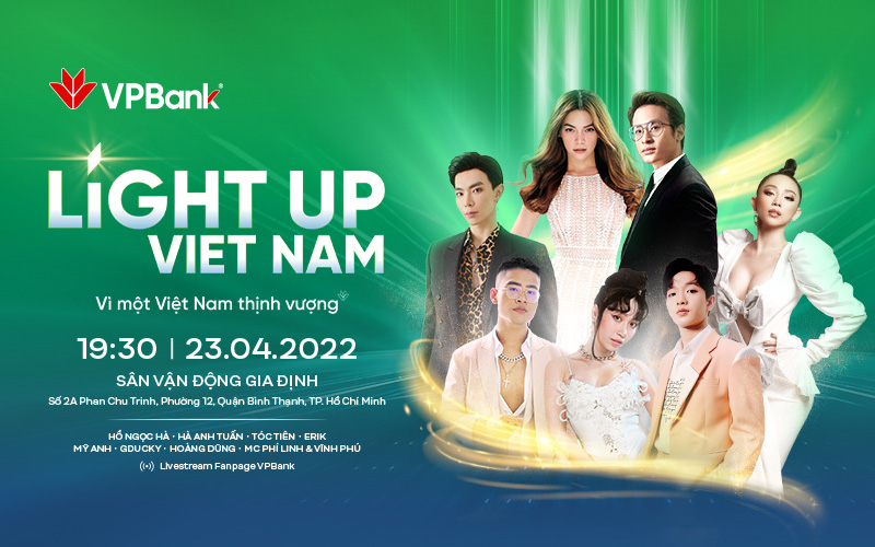 VPBank cổ vũ tinh thần Việt Nam bằng đại nhạc hội với dàn line-up hàng đầu Vpop
