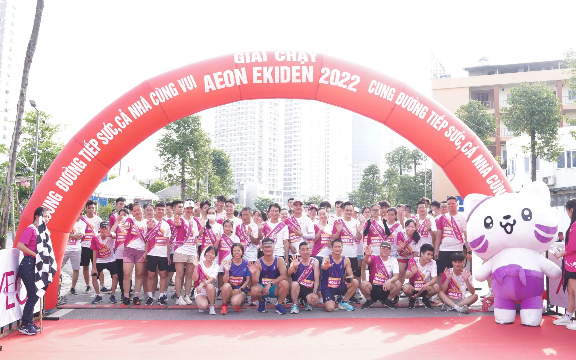 Check-in cực chất: Hào hứng trải nghiệm ngày hội “AEON Ekiden 2022”