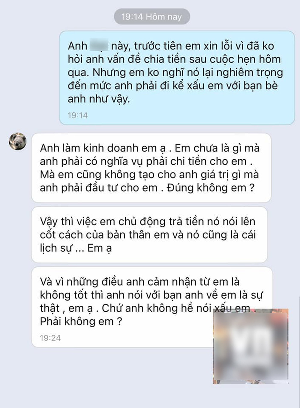Đi hẹn hò không chia 70K tiền sinh tố, cô gái bị bêu riếu: Chia tiền nói lên cốt cách - Ảnh 1.