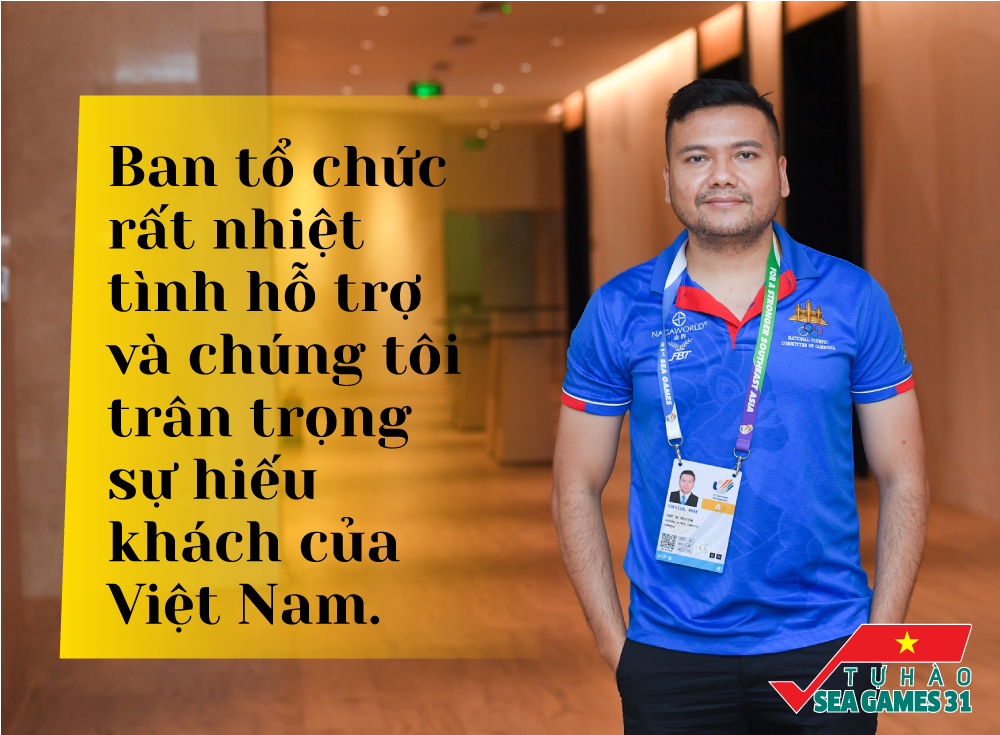 Trưởng đoàn Campuchia: “Việt Nam hoàn toàn có thể tổ chức ASIAD, thậm chí là Olympic” - Ảnh 6.