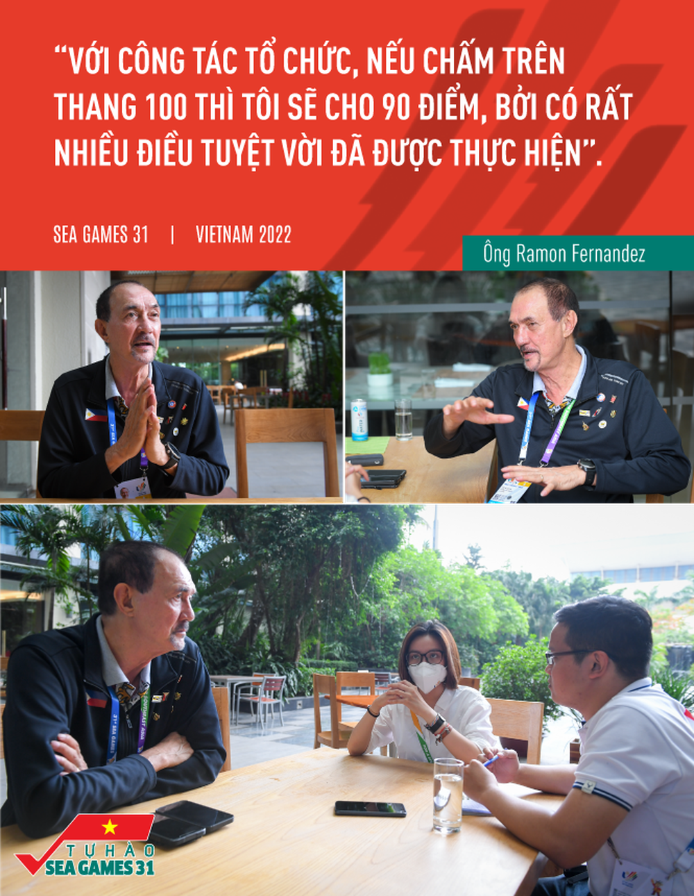 Trưởng đoàn Philippines: “Việt Nam đã góp phần nâng tầm SEA Games” - Ảnh 6.