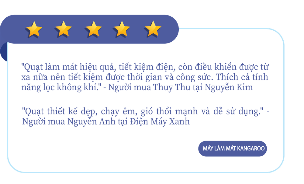 Tối hè nóng hầm hập, xem ngay 3 mẫu quạt điều hòa, quạt hơi nước vừa mát vừa tiết kiệm - Ảnh 6.