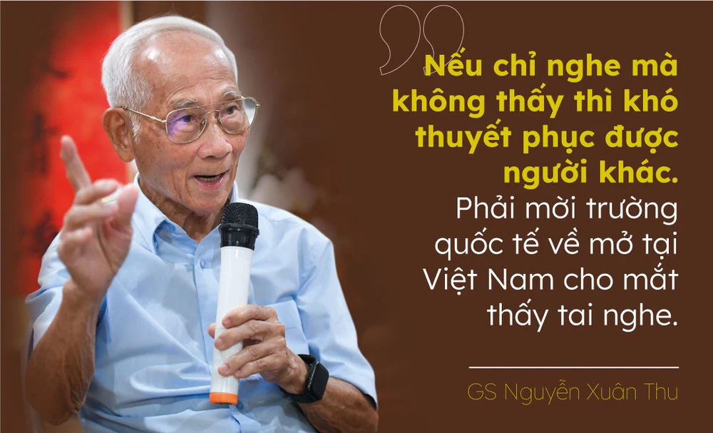 Giáo sư Nguyễn Xuân Thu và cuộc “vật lộn” đưa trường quốc tế đầu tiên về Việt Nam - Ảnh 6.