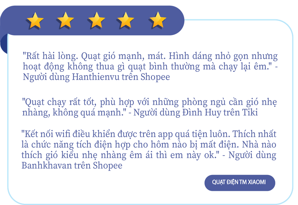 3 quạt điện thông minh Trung, Nhật, Việt: Không cần cắm điện, điều chỉnh đến 100 mức gió - Ảnh 2.