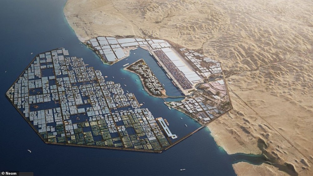 Ả Rập Saudi tính xây dựng tòa nhà gương “độc nhất vô nhị” giá 1.000 tỷ USD ở dọc sa mạc - Ảnh 5.
