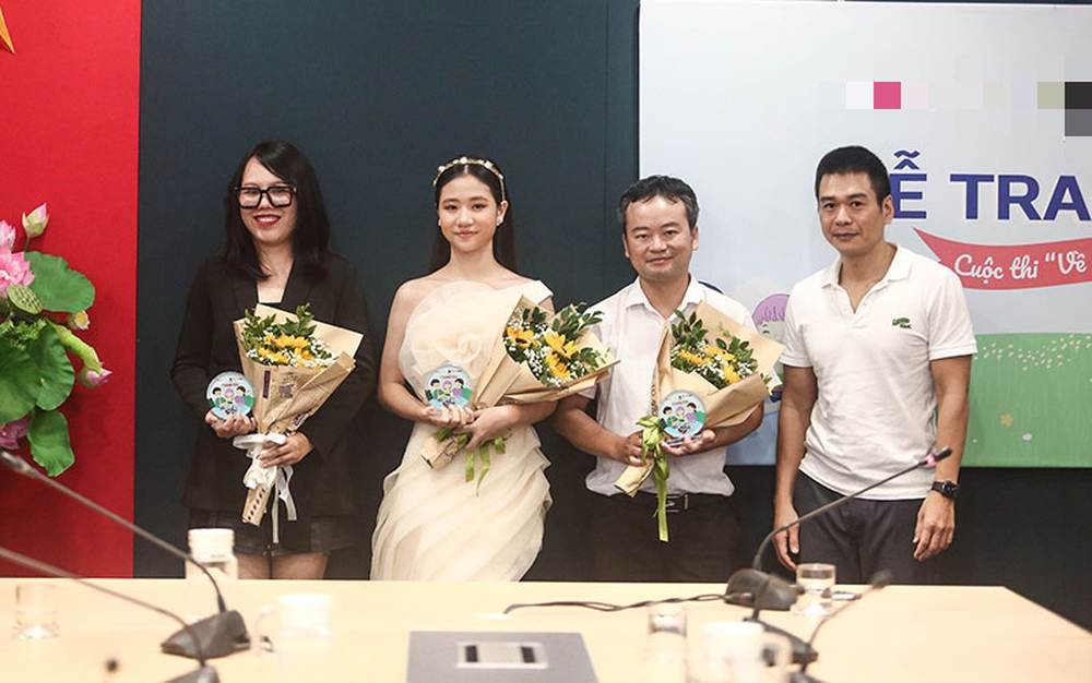 Hoa hậu nhí Bella Vũ trao giải cuộc thi tôn vinh tình cảm gia đình - Ảnh 3.