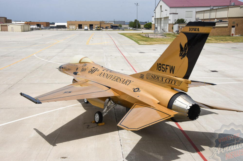 Câu chuyện về chiếc máy bay F-16 xuất hiện với màu sơn khác lạ ở Mỹ - Ảnh 9.