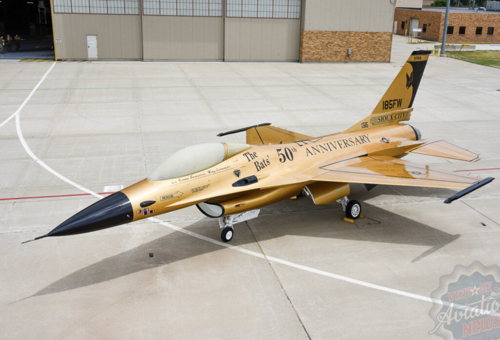Câu chuyện về chiếc máy bay F-16 xuất hiện với màu sơn khác lạ ở Mỹ - Ảnh 6.