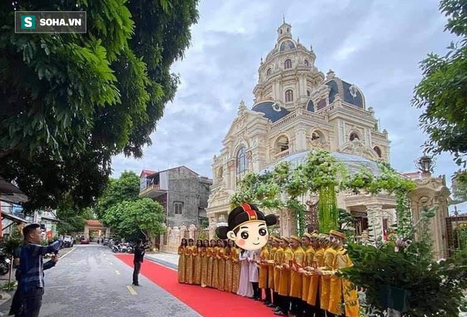Đại gia Tuyên Quang và lễ ăn hỏi trong lâu đài dát vàng lộng lẫy đến nghẹt thở  - Ảnh 1.