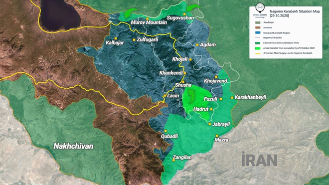 Trận tử chiến giữa Armenia và Azerbaijan ở Karabakh đã bắt đầu: Ai sẽ thắng ai? - Ảnh 2.
