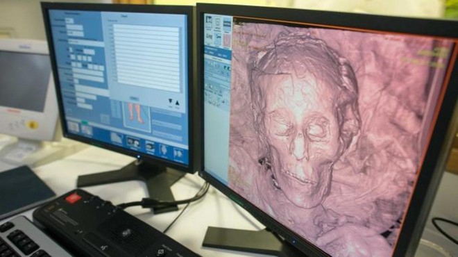 Đưa xác ướp 2300 tuổi vào máy chụp CT, các chuyên gia kinh ngạc trước bức hình nhận được - Ảnh 5.