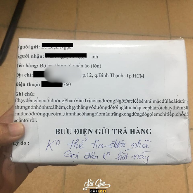 Shipper không thể tìm nổi nhà khách hàng, nhìn đến phần địa chỉ ai cũng ngao ngán hiểu lí do - Ảnh 1.