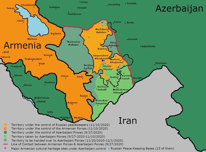 Xung đột Karabakh: Vì sao Azerbaijan quyết tâm tấn công, vuốt mặt không nể mũi Nga? - Ảnh 1.