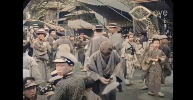 Ngắm đường phố Tokyo cách đây hơn 107 năm trước được phục dựng màu bằng AI và nâng cấp khung hình lên 60fps - Ảnh 1.