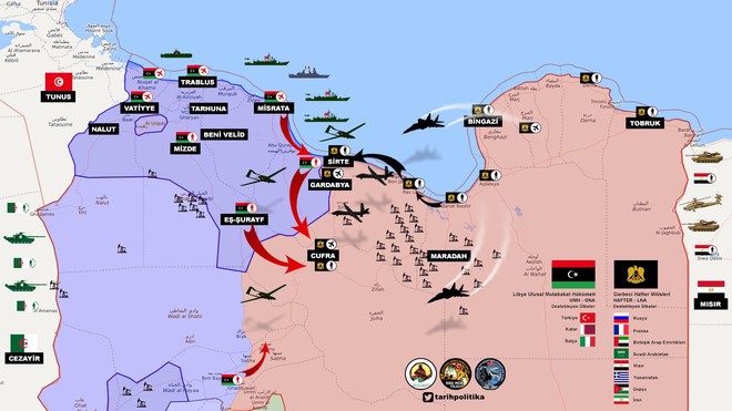 Chiến sự Libya: Kế hoạch xuyên thủng lằn ranh đỏ dần hé lộ, Ai Cập liệu có sập bẫy? - Ảnh 6.