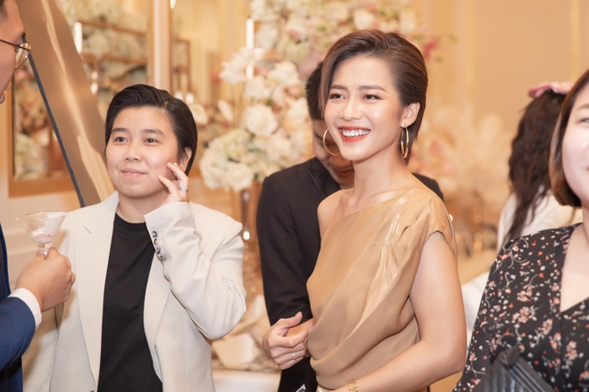 Loạt sao hạng A xuất hiện tại đám cưới á hậu Thúy Vân - Ảnh 4.