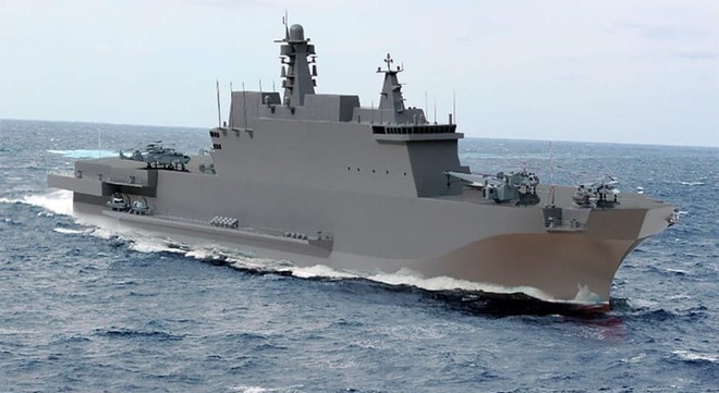 Tàu đổ bộ Priboy bị chê đắt, Nga ngay lập tức phản pháo: Sức mạnh vượt xa Mistral của Pháp - Ảnh 1.