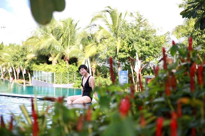 Hình ảnh bikini hiếm hoi của MC Thảo Vân - Ảnh 5.