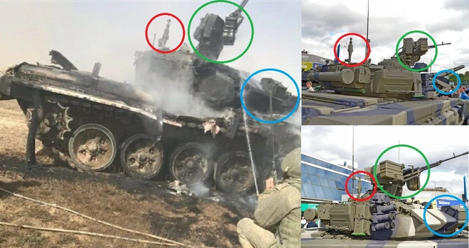 Hi hữu: Xe chiến đấu bộ binh BMP-3 Nga khai hỏa tên lửa đánh quỵ xe tăng T-90 ở Syria? - Ảnh 1.
