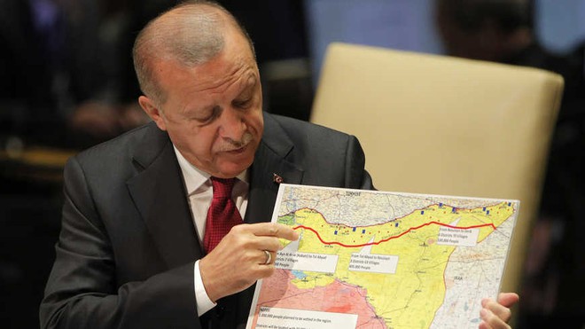 Tăng - thiết giáp Thổ cơ động bất thường, chuẩn bị đánh lớn ở Syria: Mỹ, Nga sẽ để yên? - Ảnh 3.