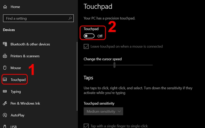 Cách tắt chuột cảm ứng trên laptop Win 7, 10, Macbook dễ nhất - Ảnh 2.